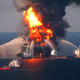Illustration for article titled Fiery Oil Rig Sinks Into Gulf Of Mexico